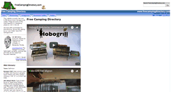 Desktop Screenshot of freecampingdirectory.com